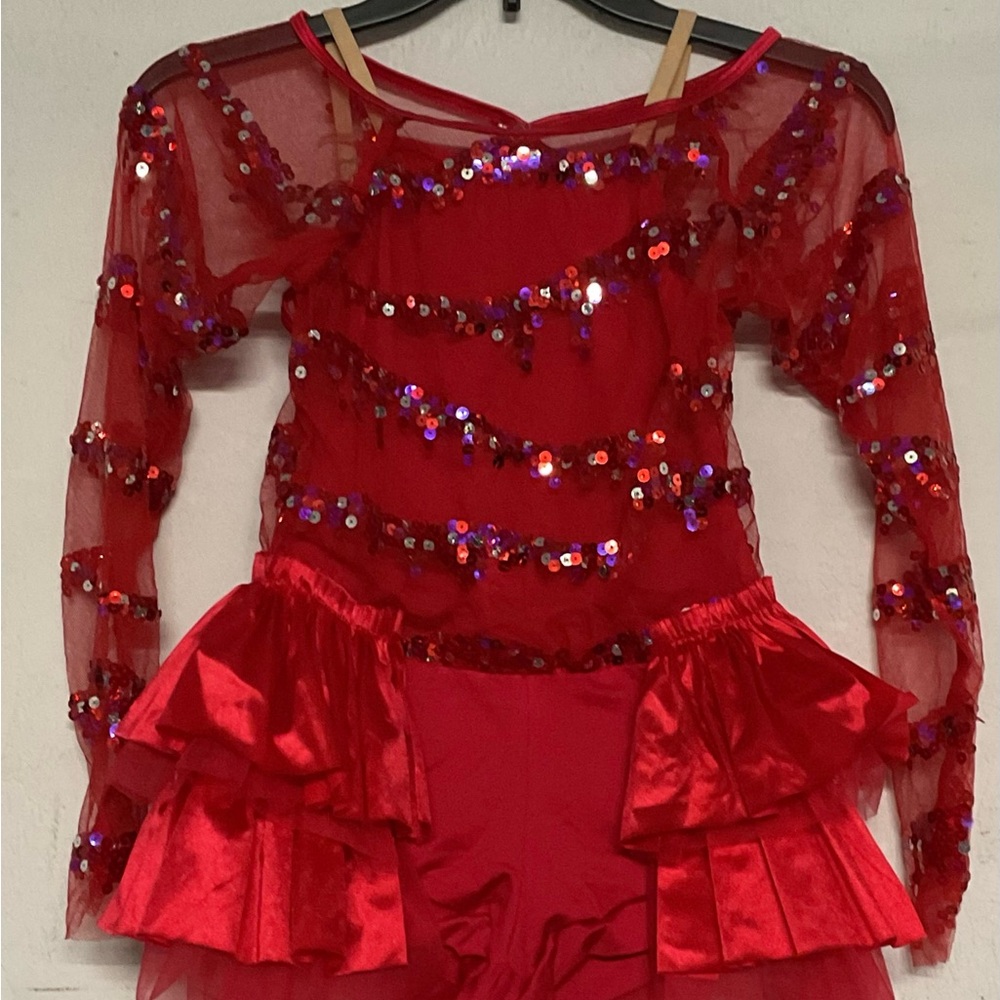 Weissman Red Dance Costume